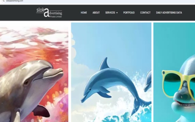 Sloka Advertising Pvt. Ltd. website